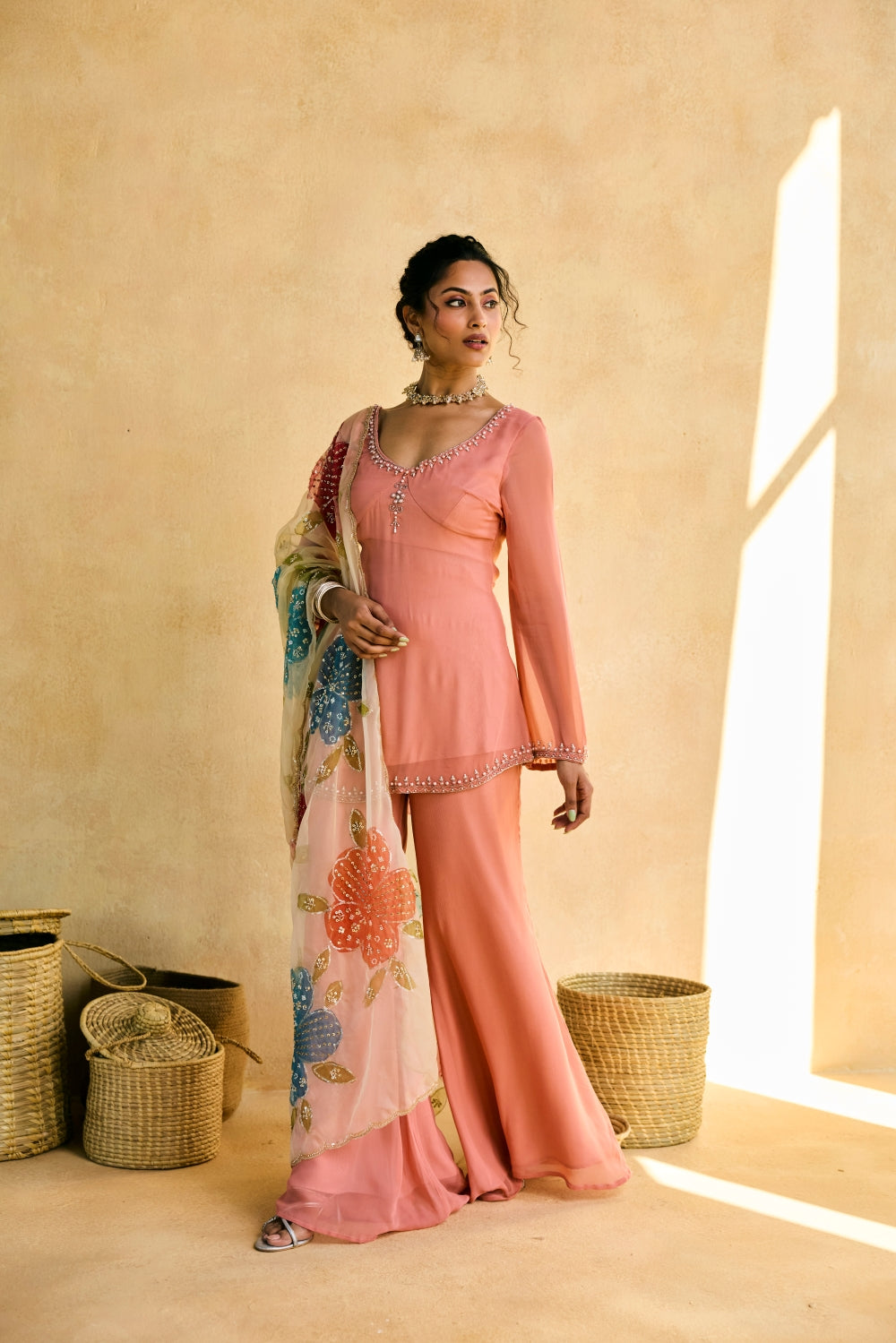 Shanaya Embroidered Y2K Kurta Set