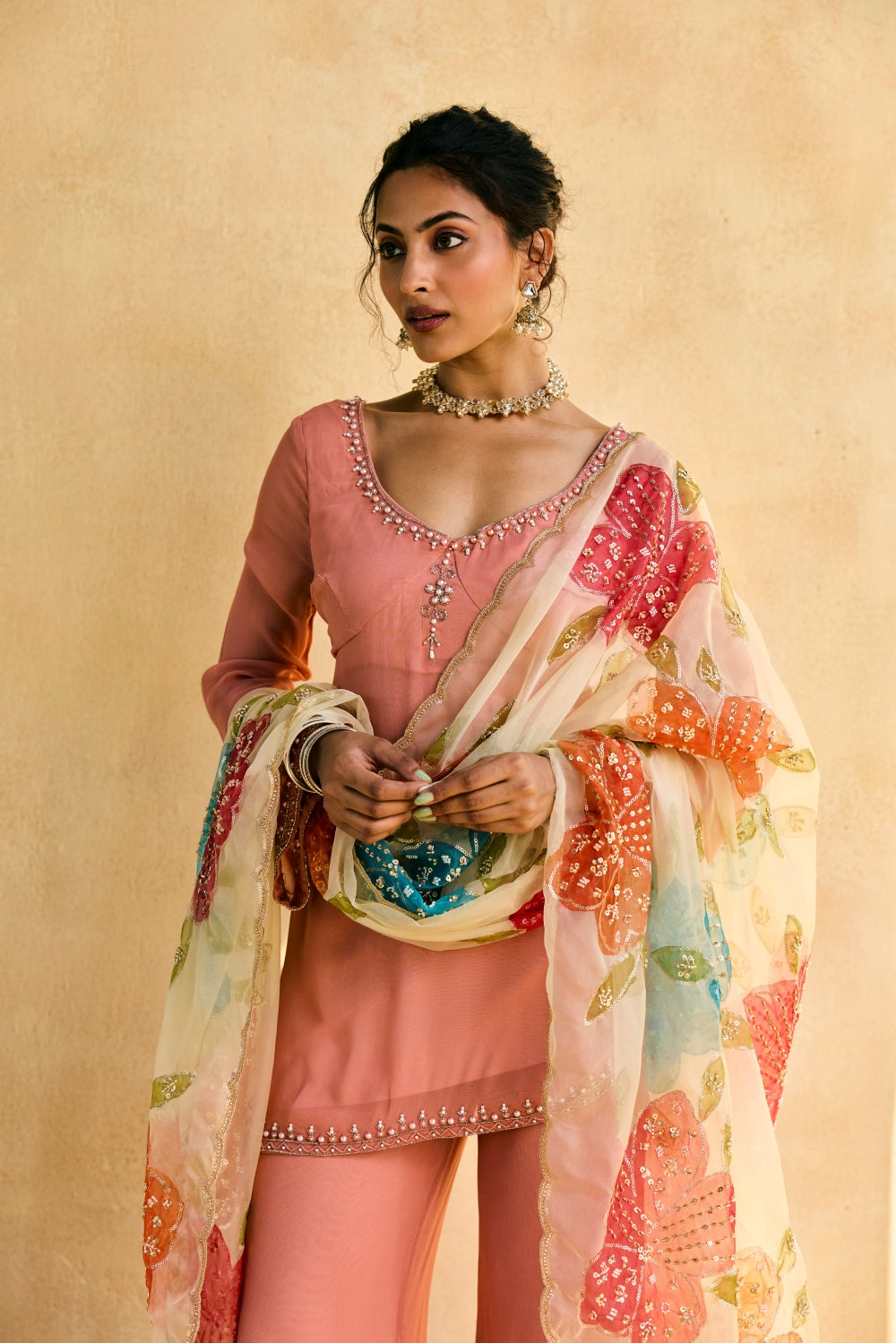 Shanaya Embroidered Y2K Kurta Set