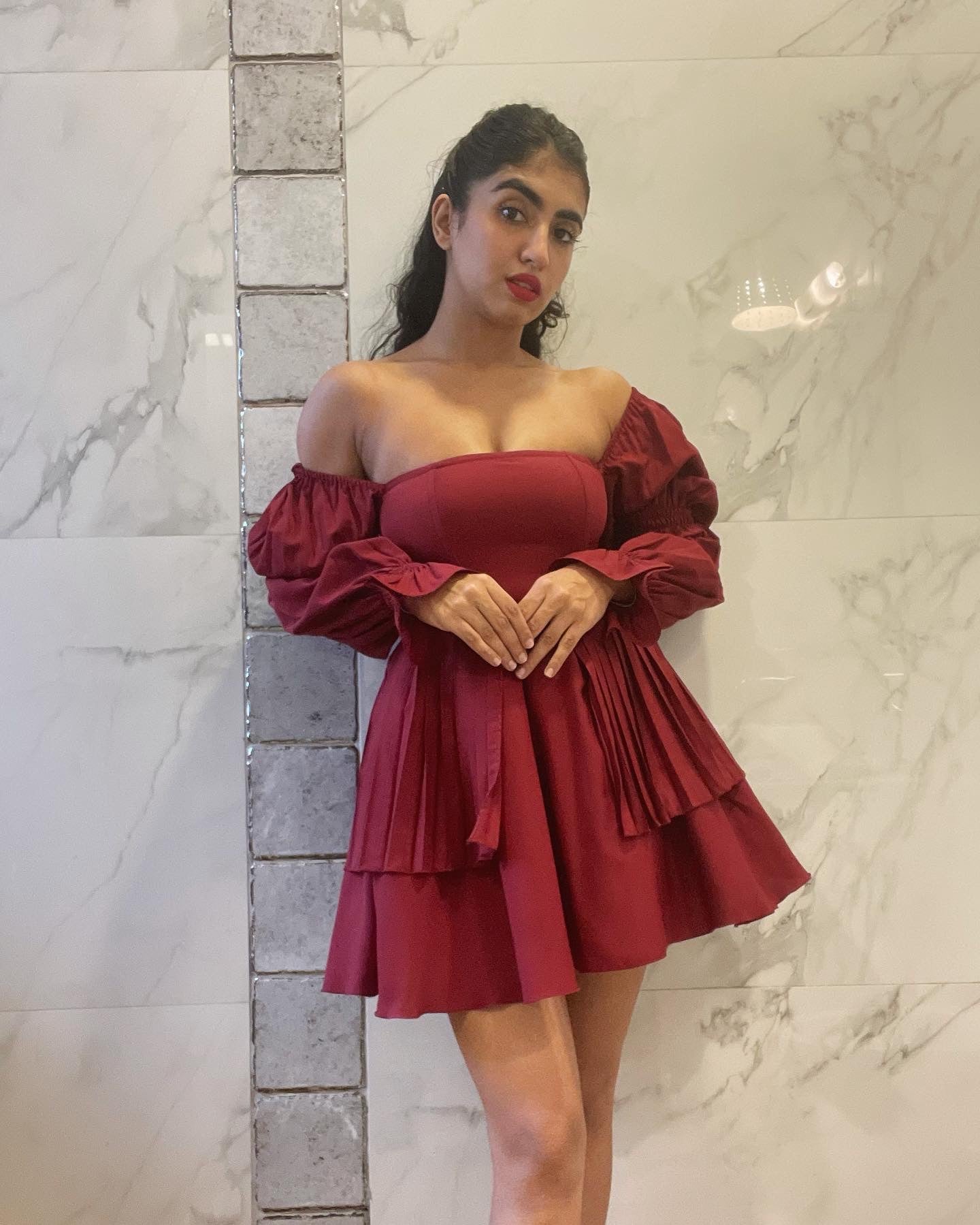 Red dress