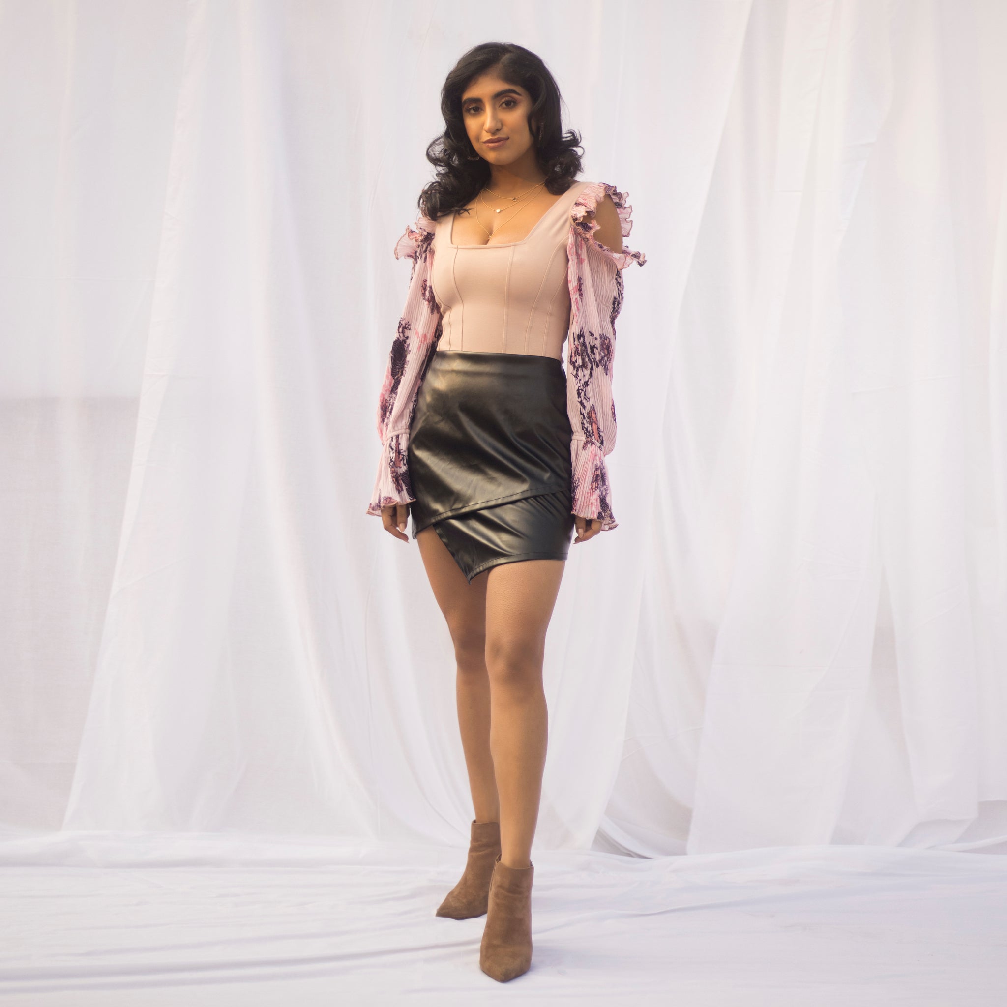 Sandra Chiffon Sleeve Bodysuit