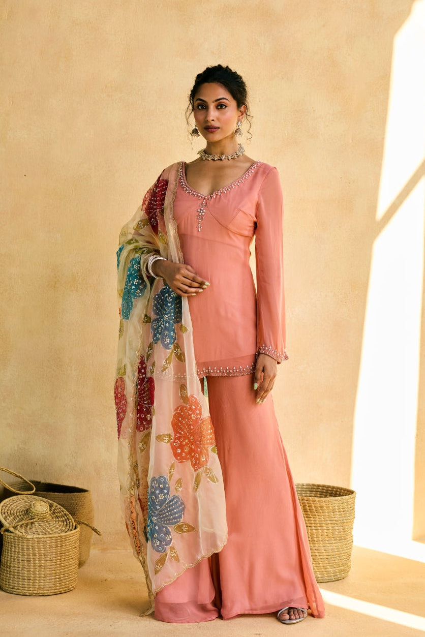 Shanaya Embroidered Y2K Kurta Set