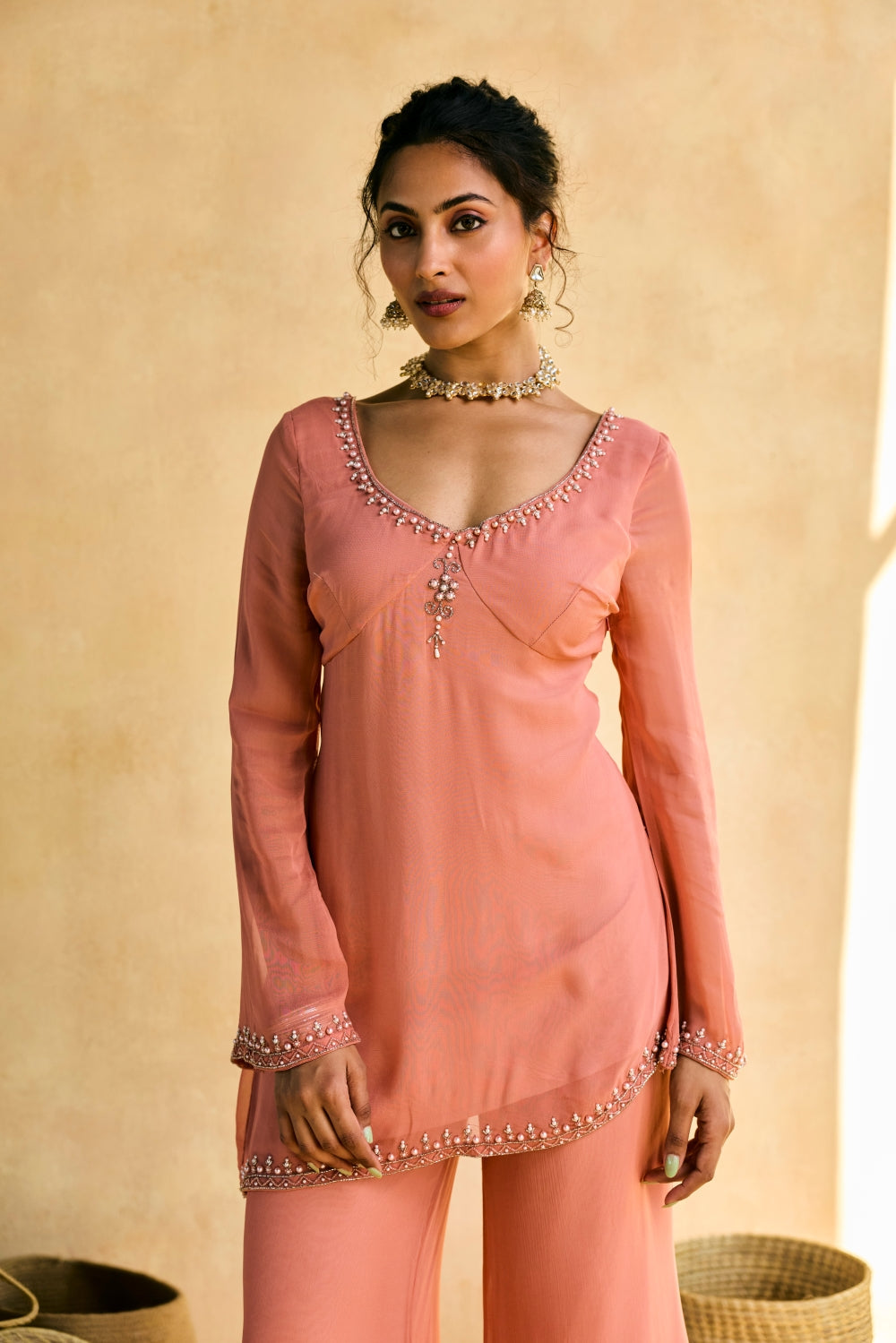 Shanaya Embroidered Y2K Kurta Set