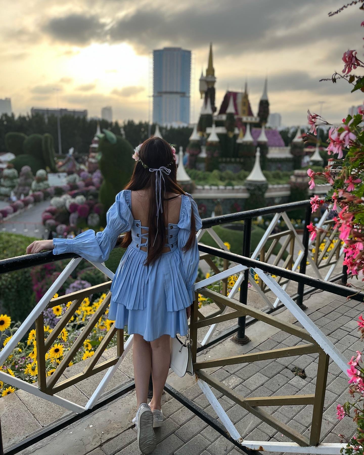 Blue pixie dress