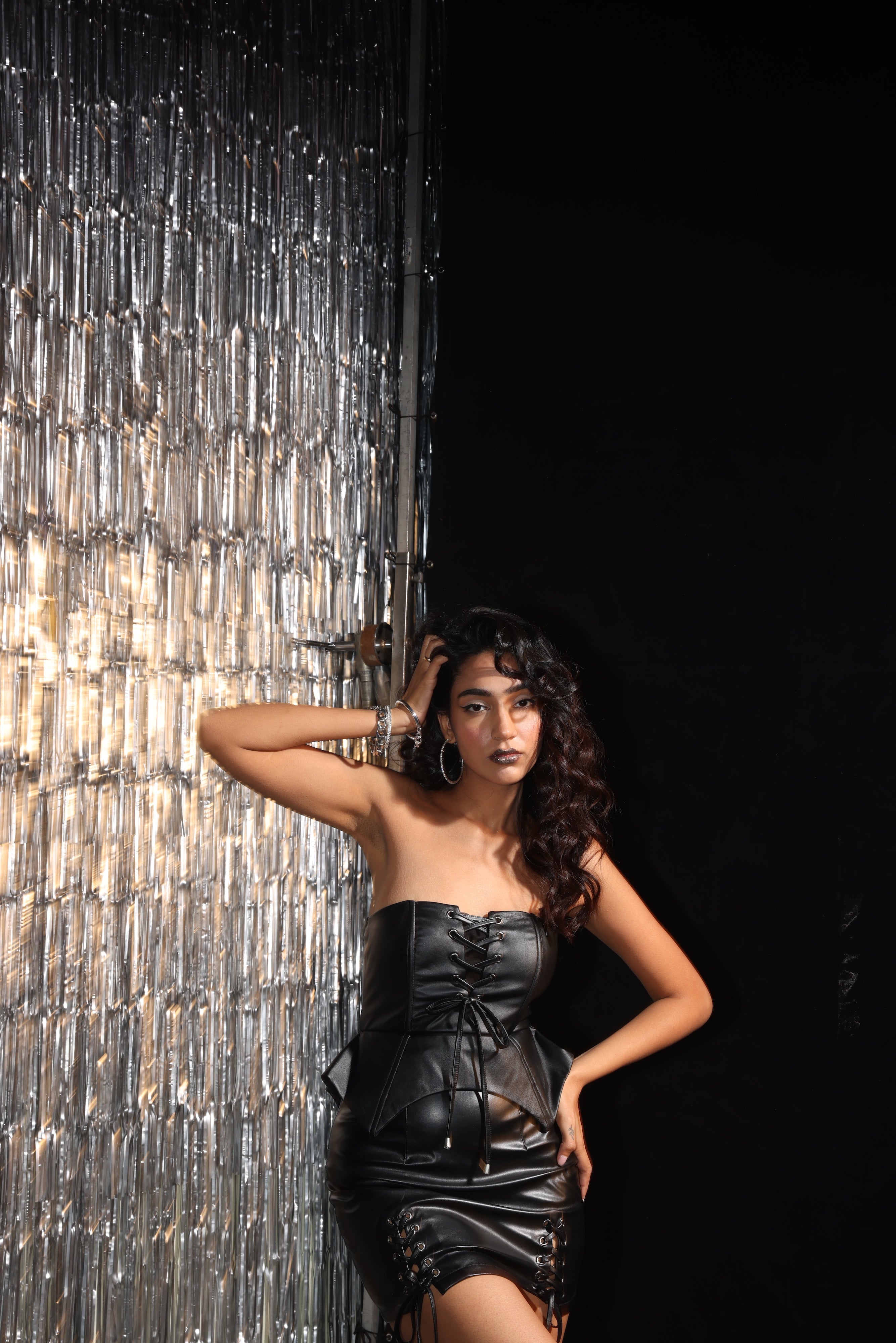 Leather skirt